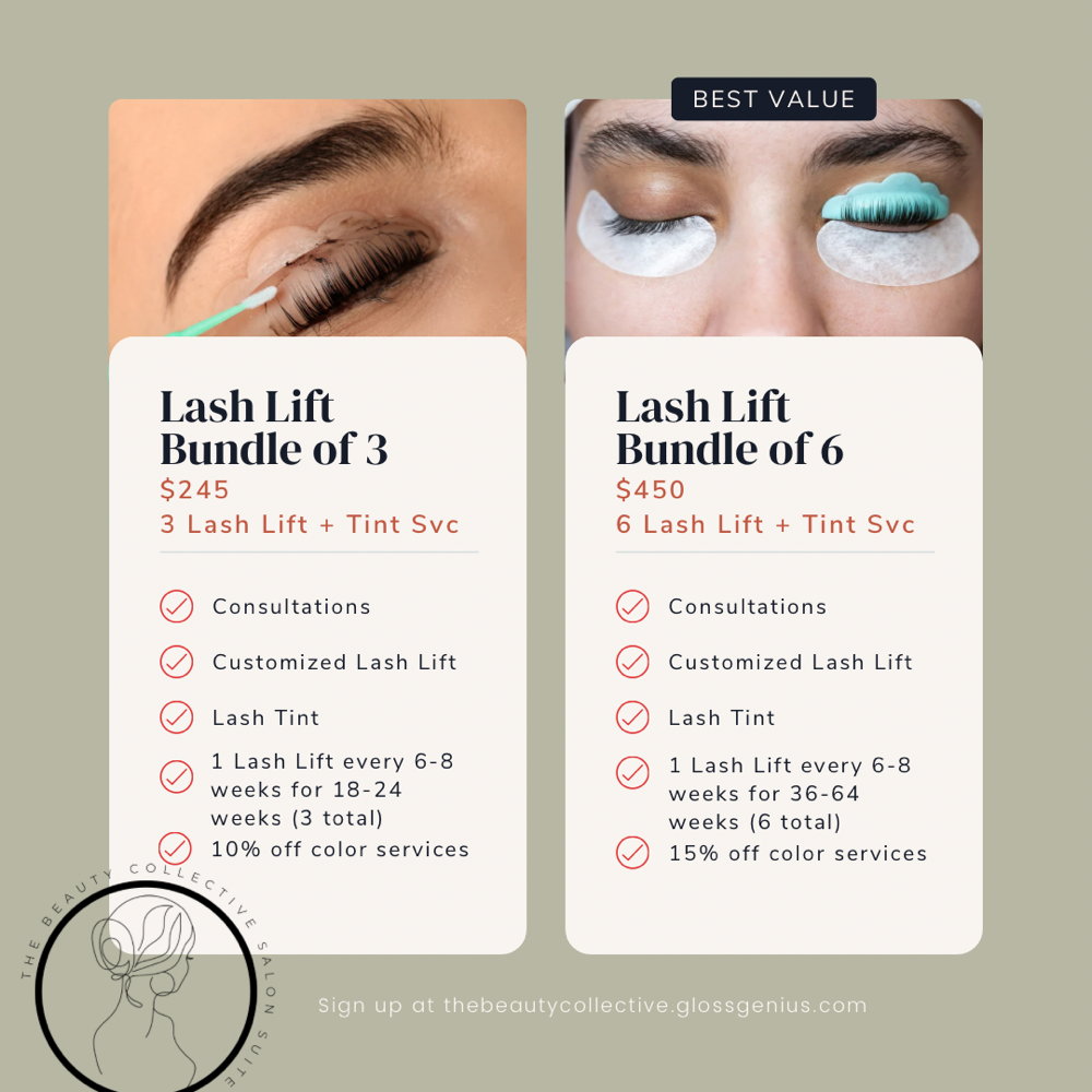 Lash Lift + Tint - Bundle Of 3