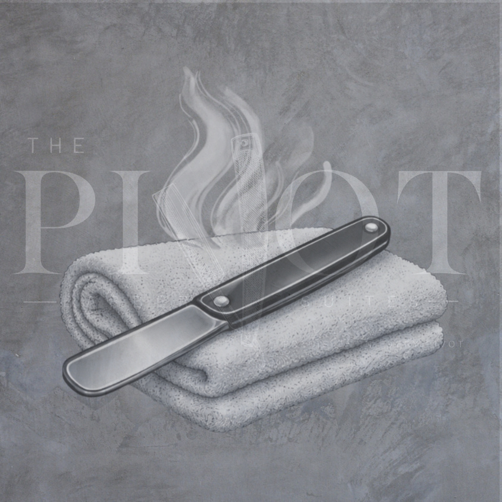 Classic Hot Towel Face Shave at Pivot Barber Suite in Lewisville, TX