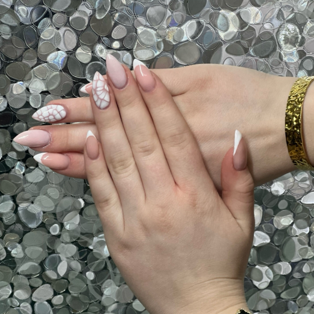 Gel Builder New Set at Jewell Hair Co. in Lockeford, CA