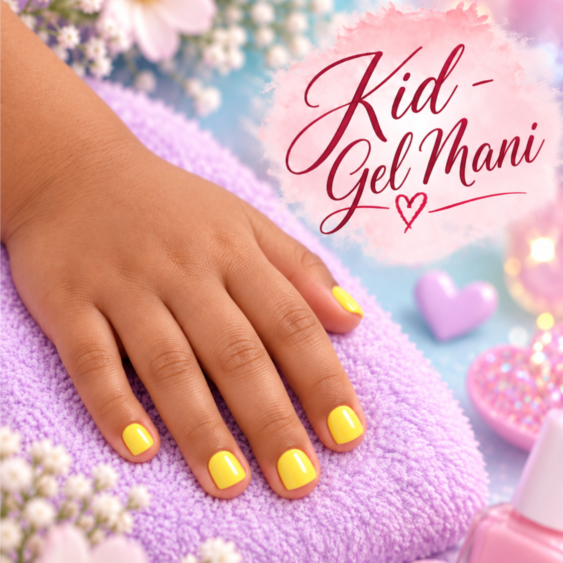 Kid - Gel Mani at Forté Nail Spa in Toledo, OH