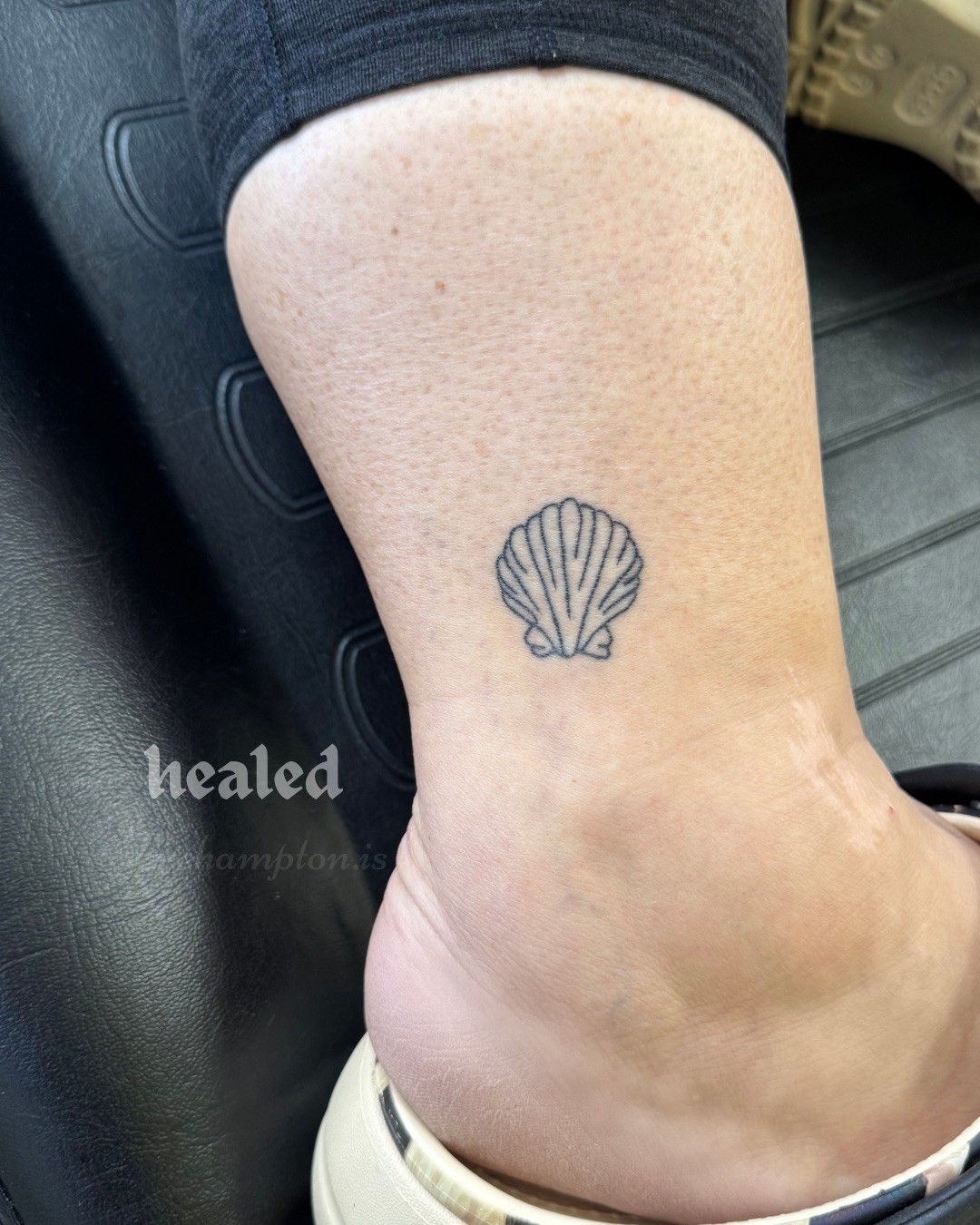 Complimentary body tattoo touch-up