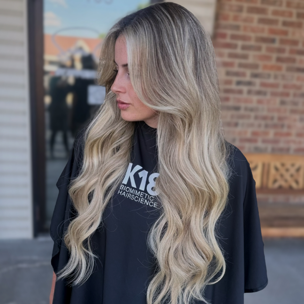Initial Weft Install (2rows) at The Mane Co in Washington, MO