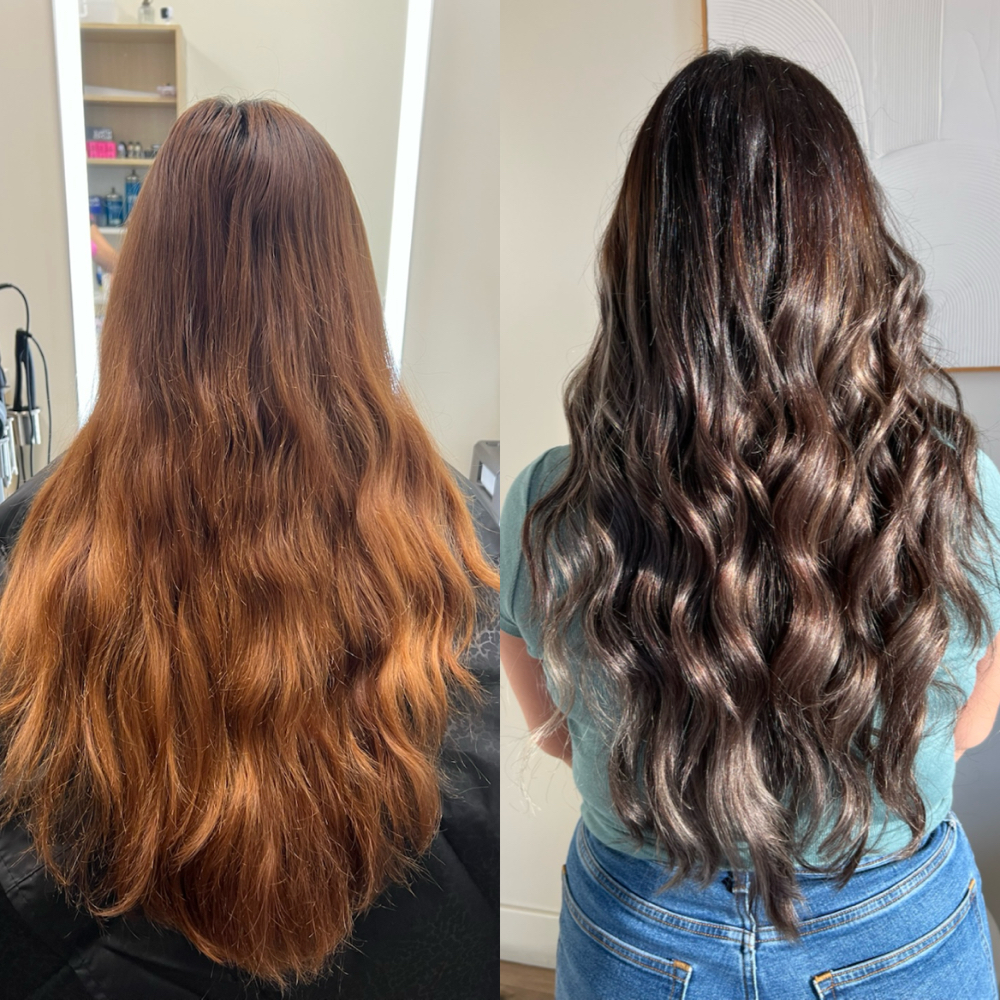 Color Correction at INVU Beauty Salon in Modesto, CA