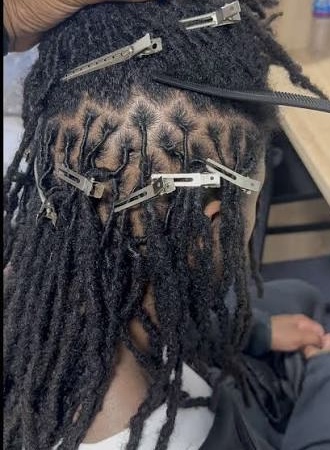 Loc Retwist at The Beauty Mark in Laurel, MS