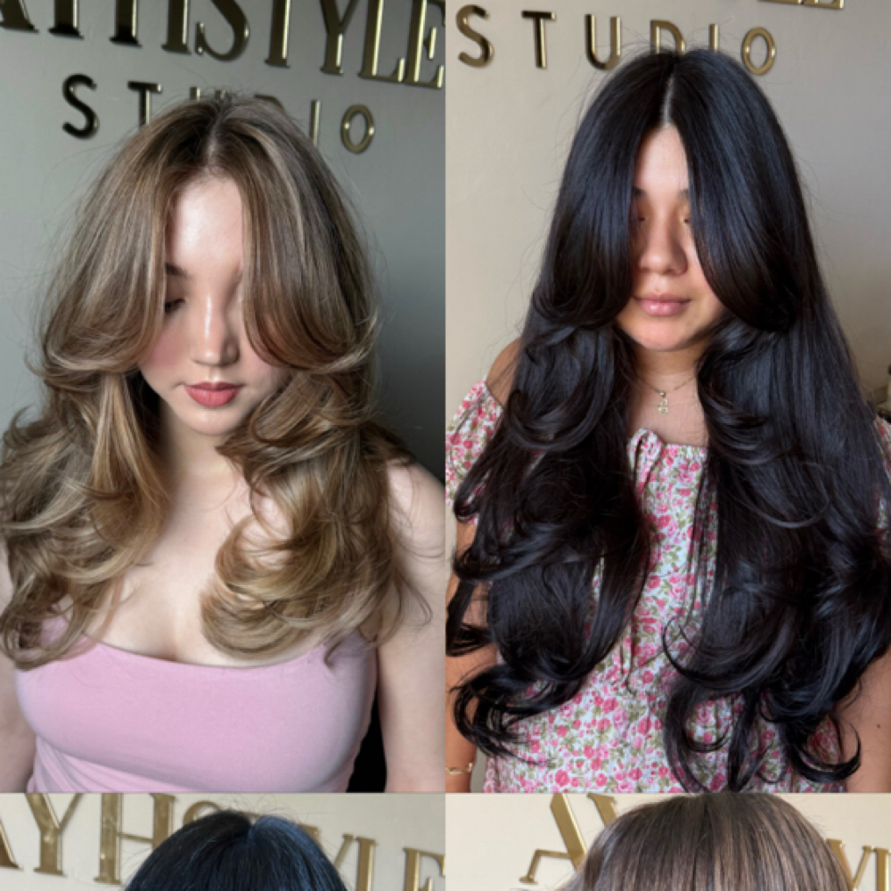 Wash & Blowout or Curls at AYHSTYLE in Edinburg, TX