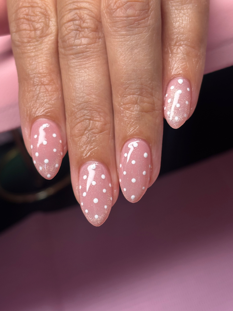 Structured Manicure at Angie’s Nails Galore in Kissimmee, FL