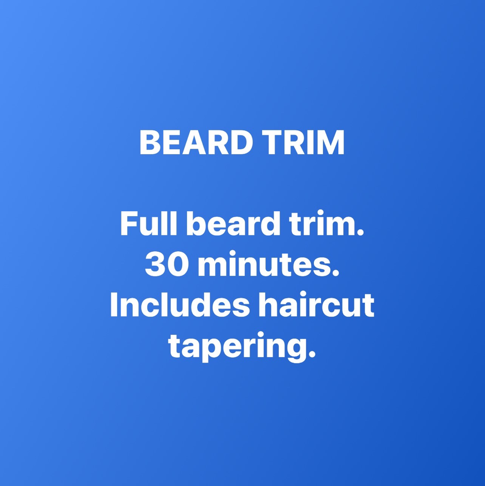 Beard Trim