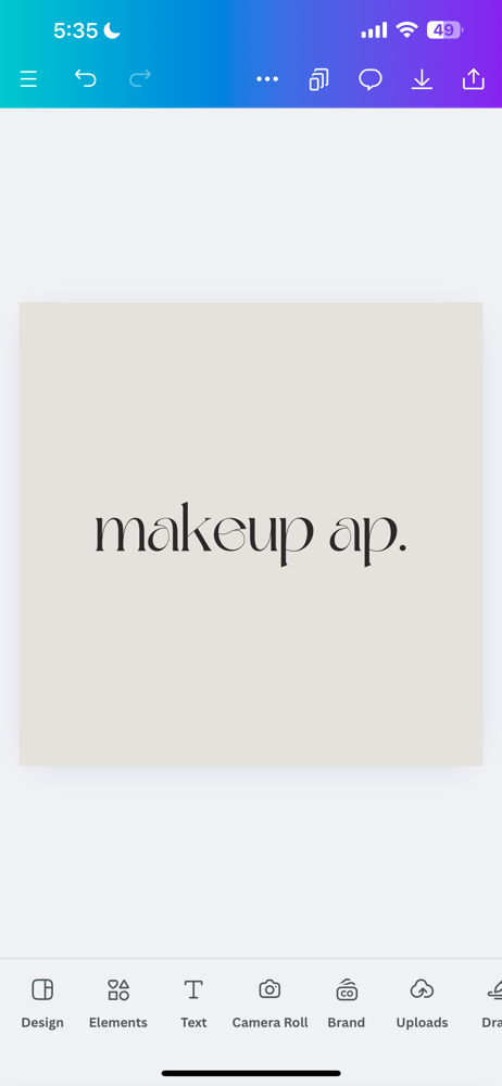 Makeup Application