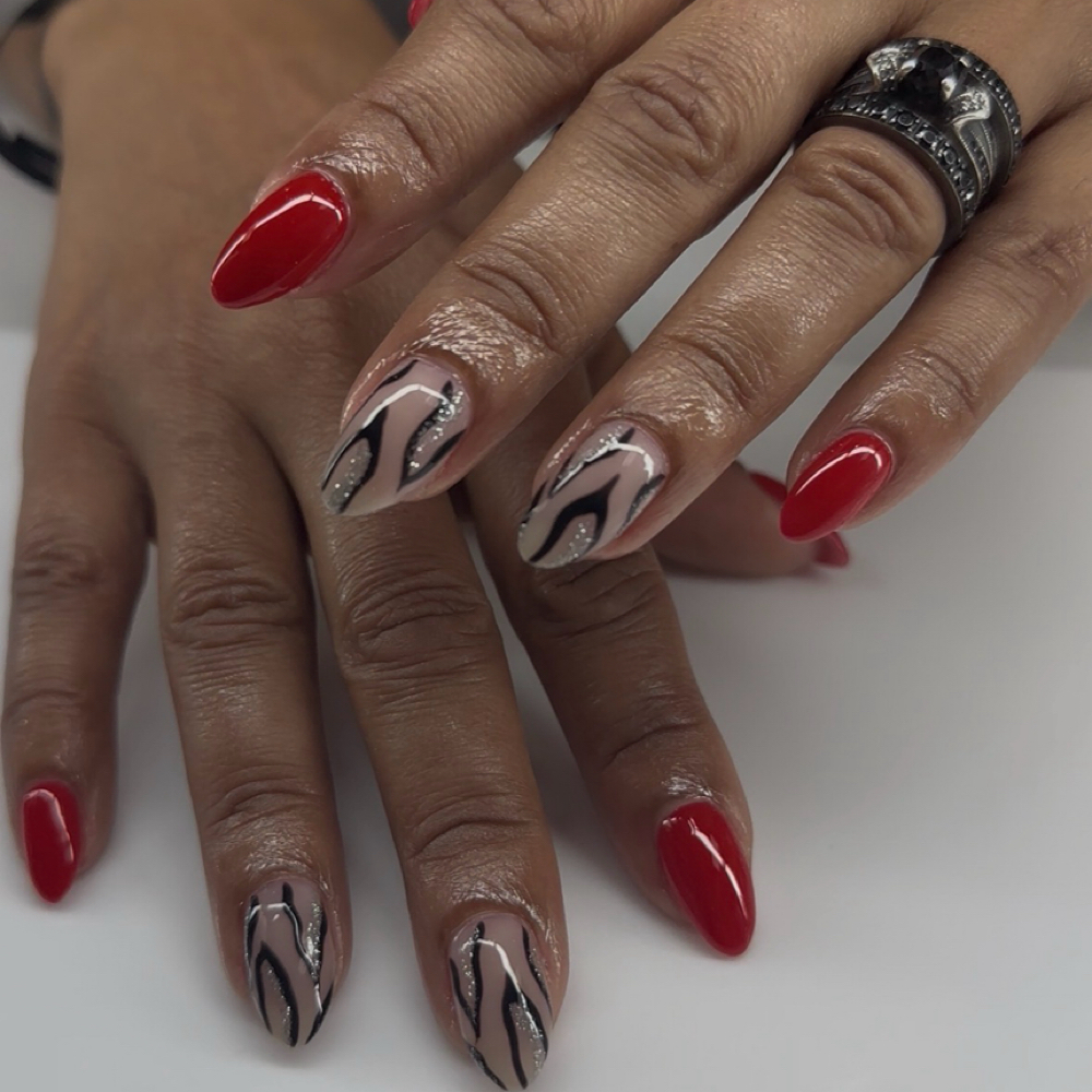 Simple Nail Art at Tiff LaNails, LLC in Wesley Chapel, FL