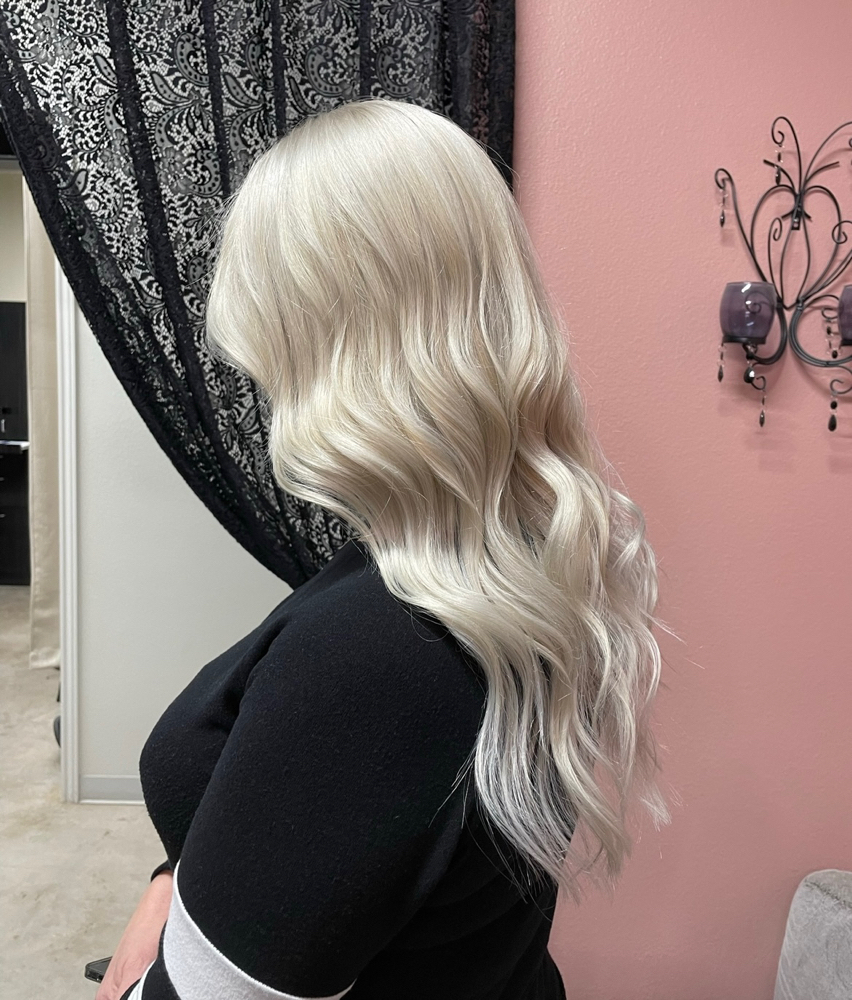 Platinum All Over at Jackie Ramirez • B♡tox & Blowouts in Lubbock, TX