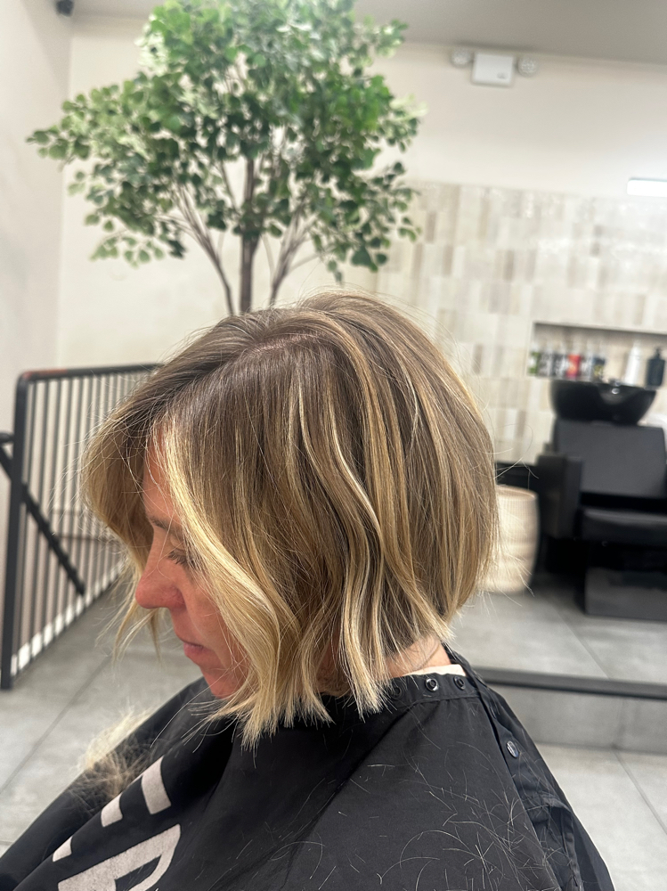 Face Frame Highlight at bohemian strands in Glen Cove, NY