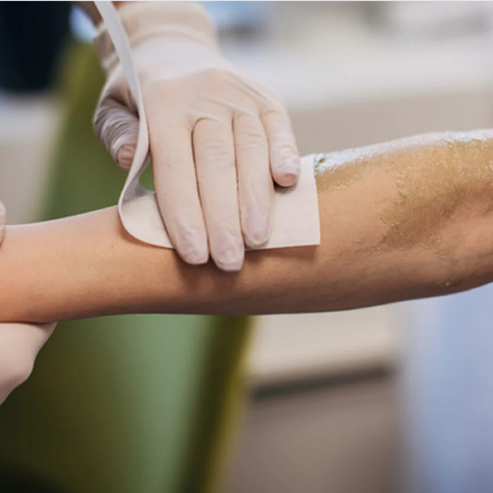 Arm Waxing at Envy’s Krysta and Grace in Bay City, MI