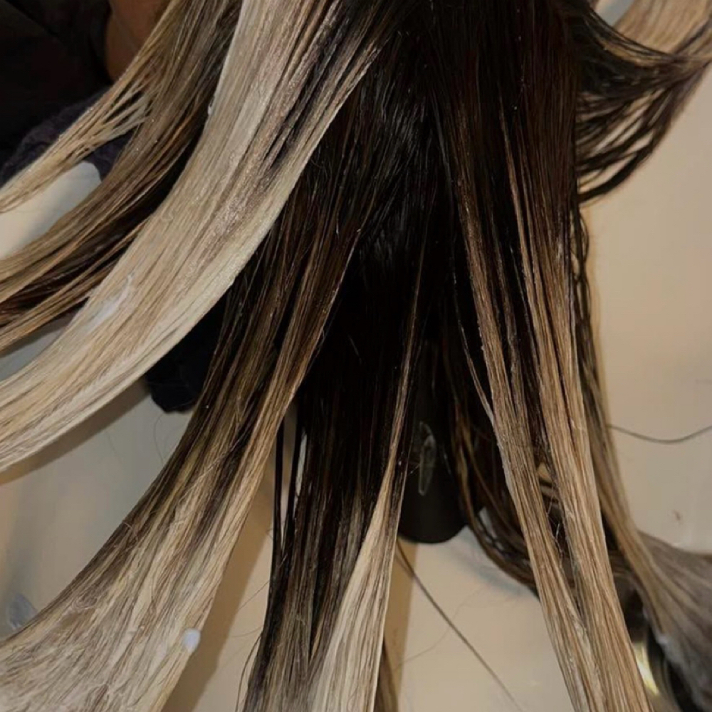 Ombré / Balayage + Blowout at Nicole Parker in Childress, TX