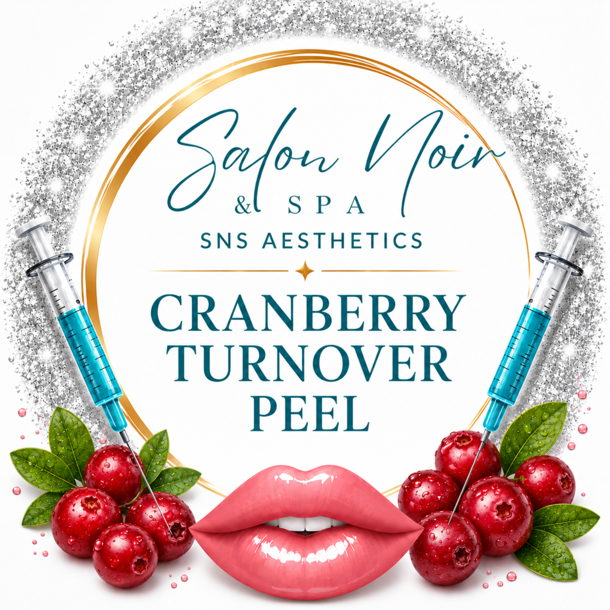 Cranberry Turnover Peel Add-On at SNS Aesthetics @ Salon Noir & Spa in Kingwood, TX