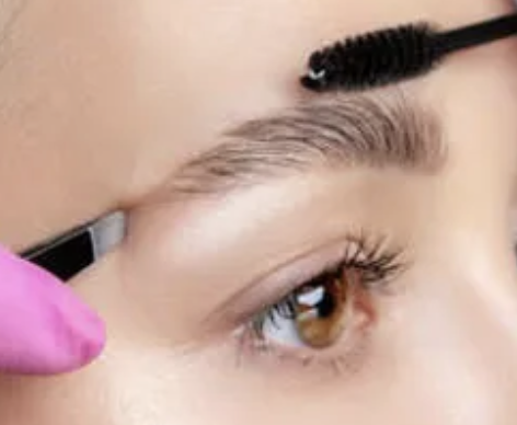 Brow lamination and tint