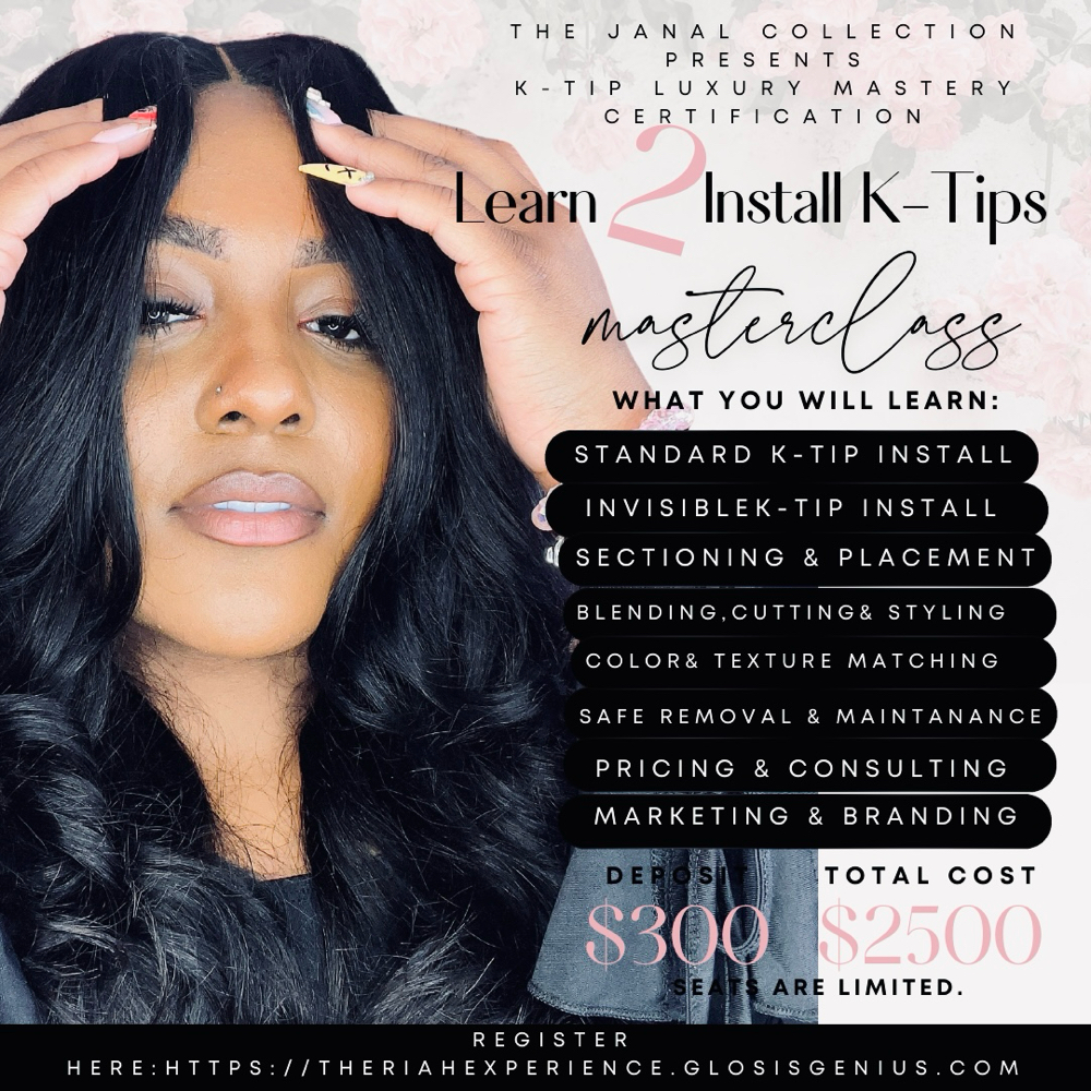 K-Tip Pro Mastery Certification✨ at TheJanalCollection. in Desoto, TX
