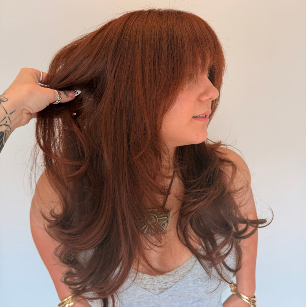 Root Retouch at Banged x Mel B in Austin, TX