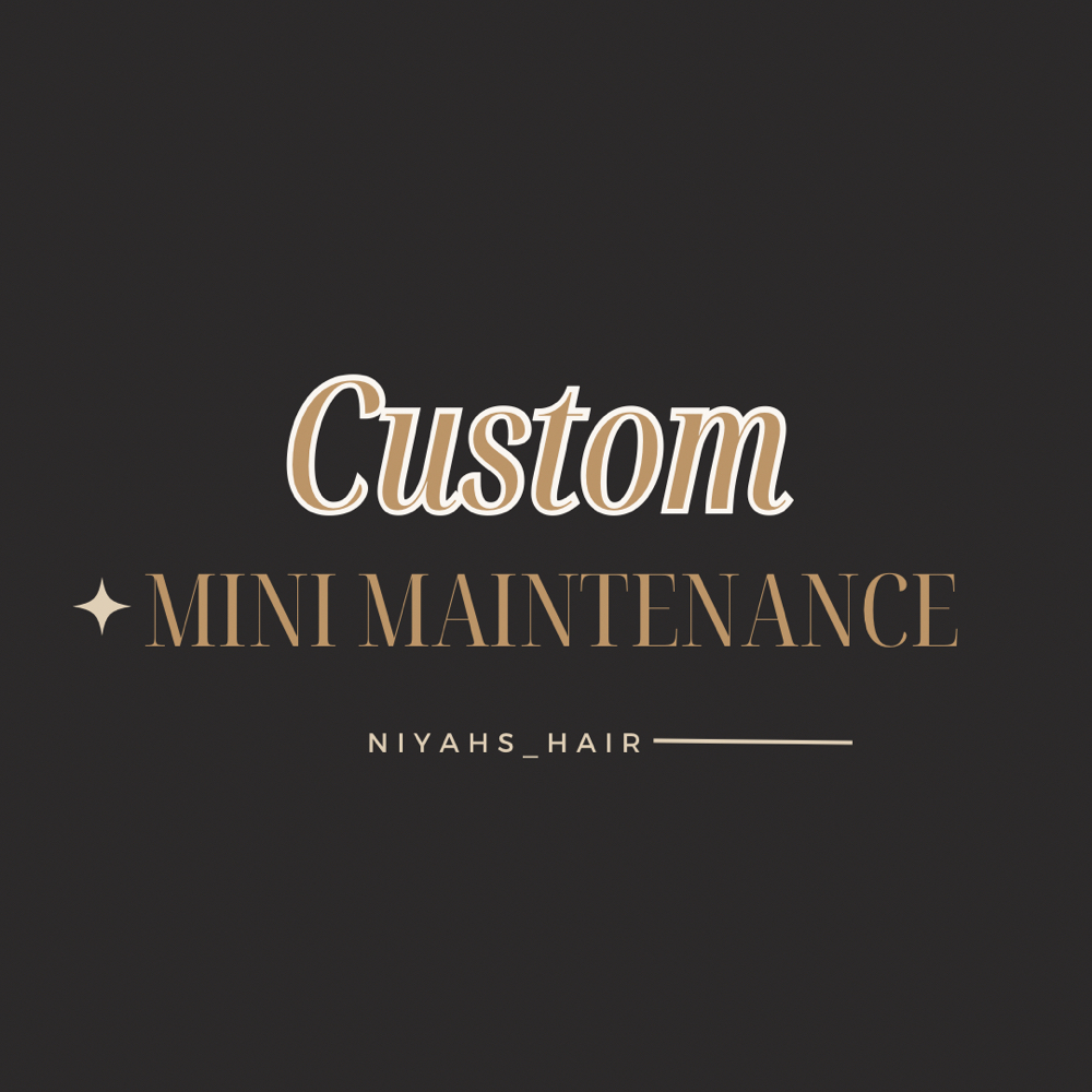 Custom Mini Color Maintenance at Niyahs_Hair in Huntingdon, TN