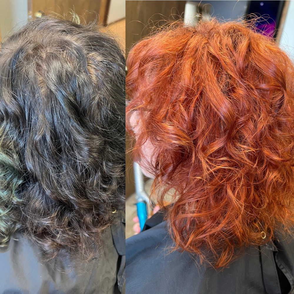 All Over Color- Short Hair