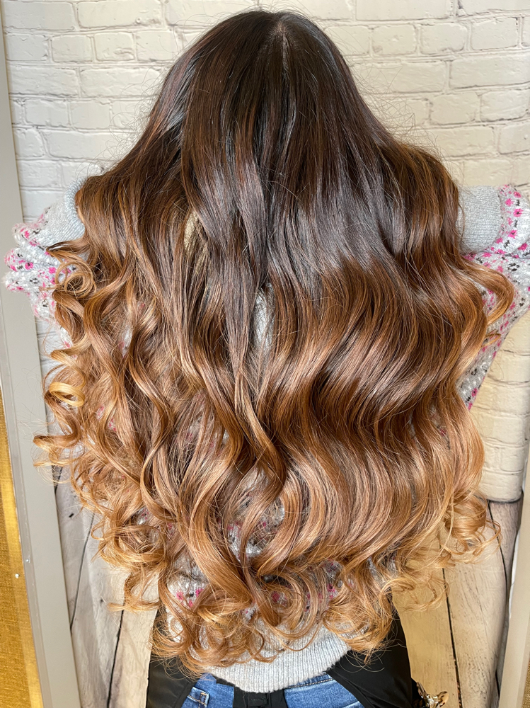 Ombre with Haircut