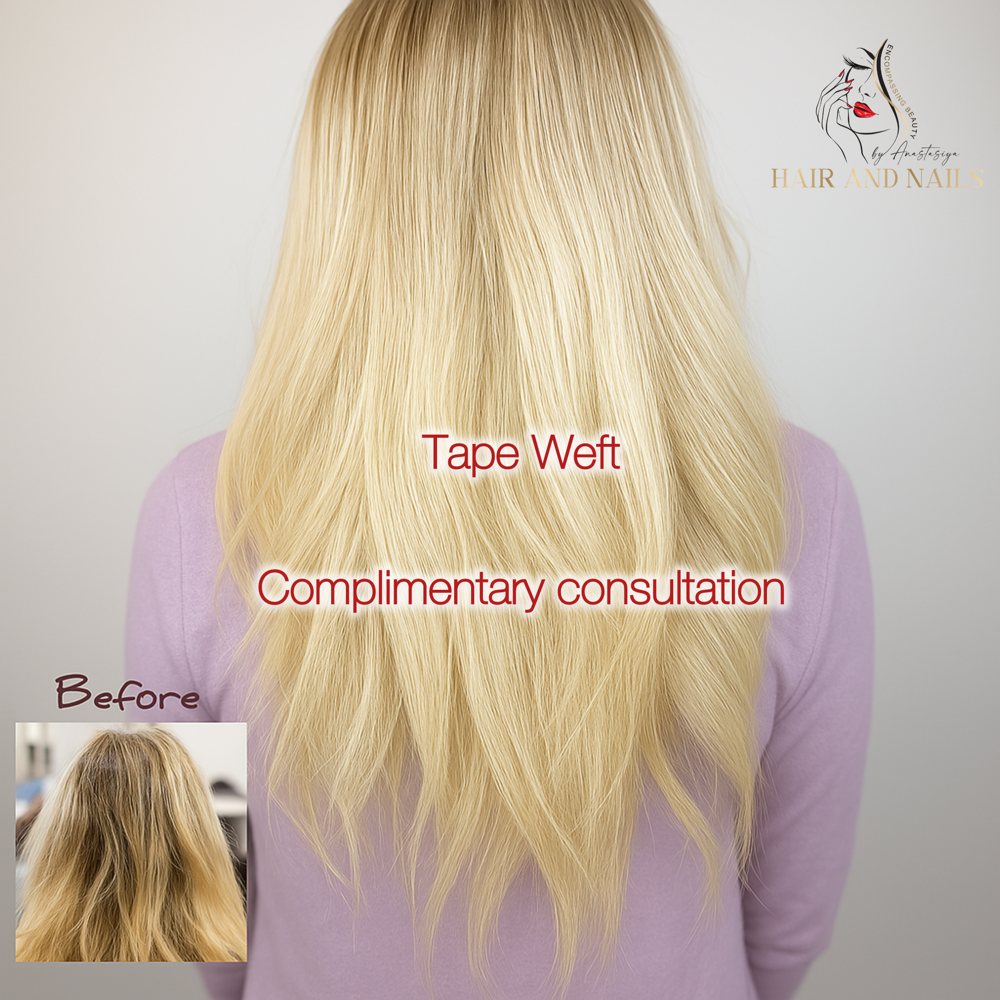 Tape Weft Extensions Consultation