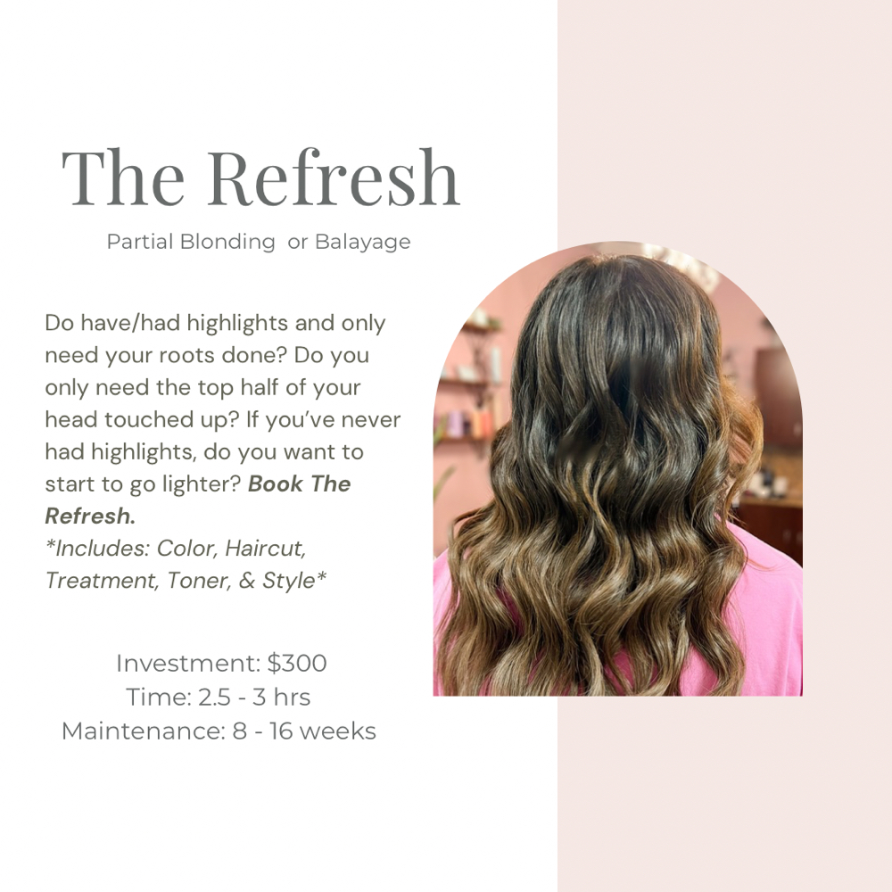 The Refresh at Hallow Hair Co. in Cary, NC