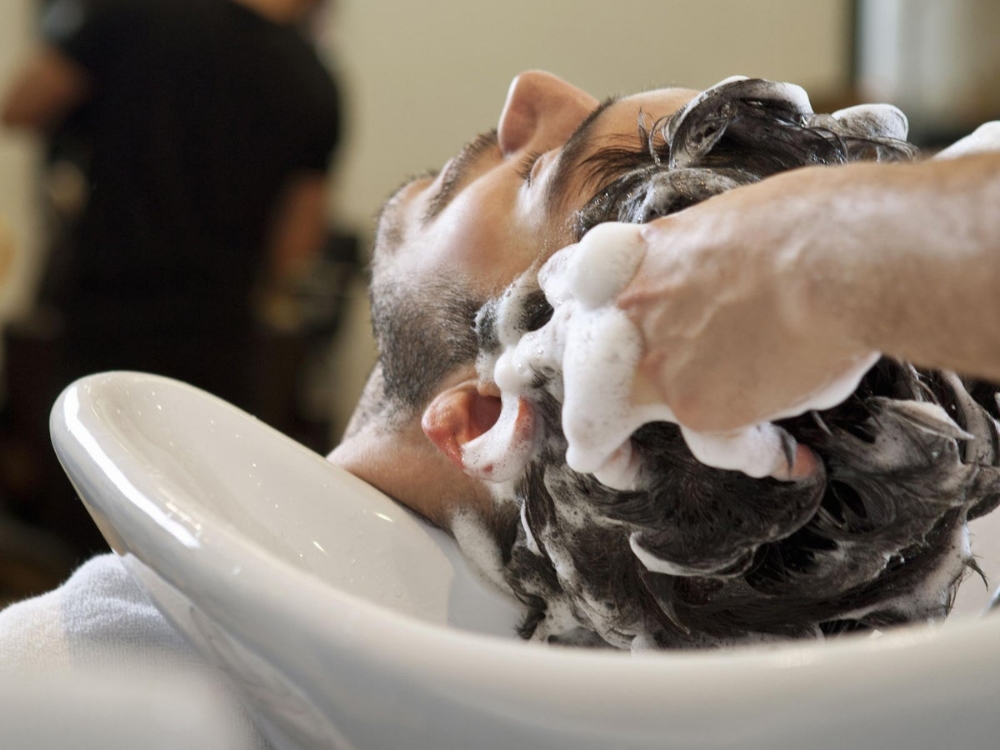 Mens Shampoo Cut And Style