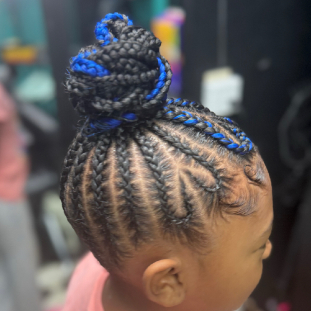 Stitch Braided Ponytail at B Diva Braids and Locs in Statesville, NC