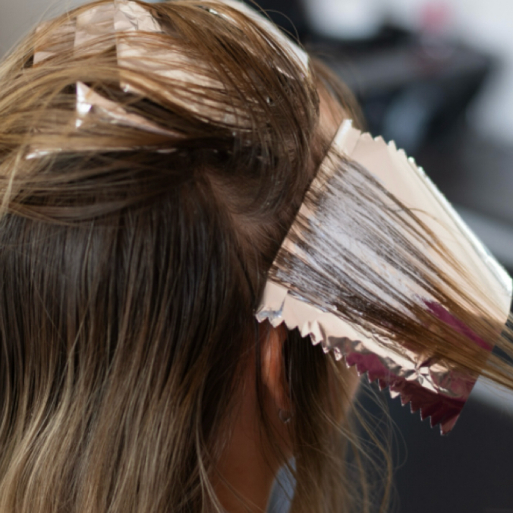 Partial Foil with No Finish at Terri Styles in Pembroke, MA