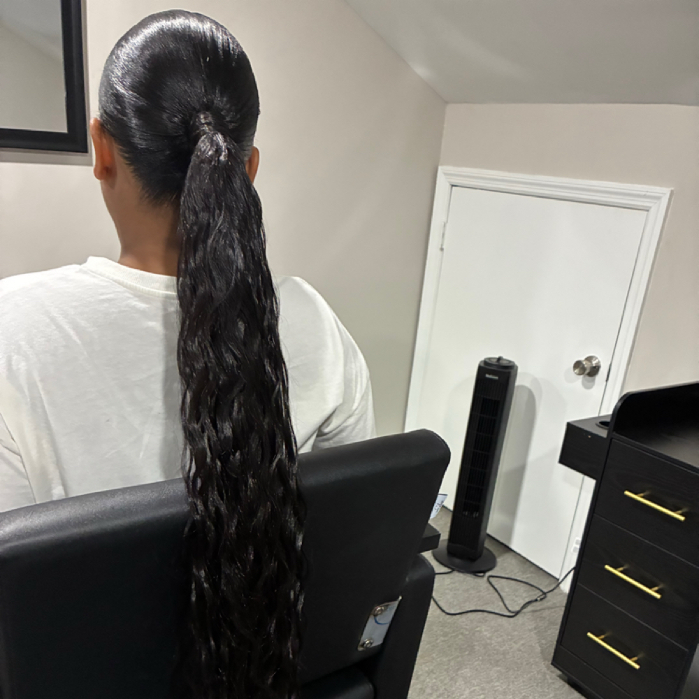 Ponytail at C’s Hair Salon in Augusta, GA