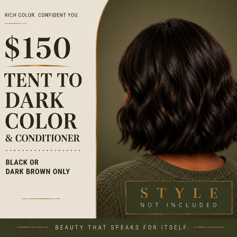 TENT TO DARK COLOR & CONDITIONER BL at Cali Chic Collection in College Station, TX