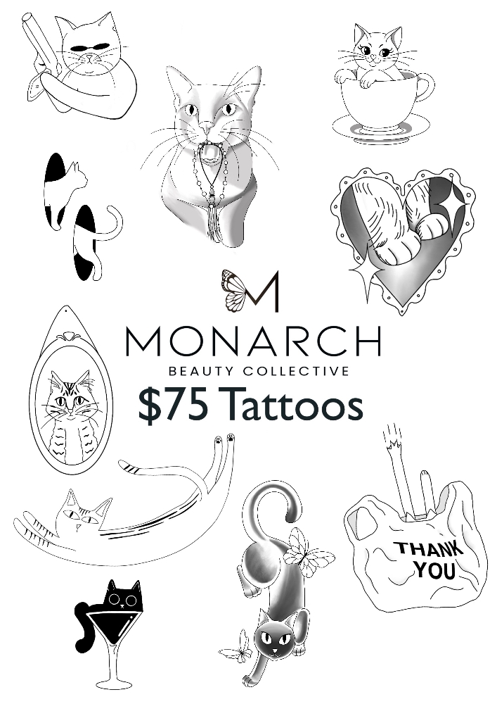 Tattoo from monthly flash sheet