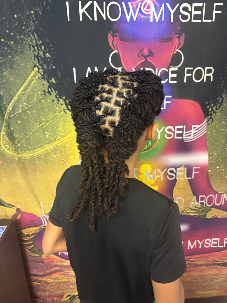 Kids 5-7 Longer Locs