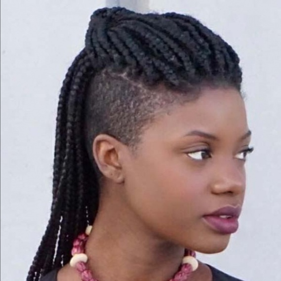 MOHAWK BRAIDS at Favourite Hair Braiding in Cantonsville, MD