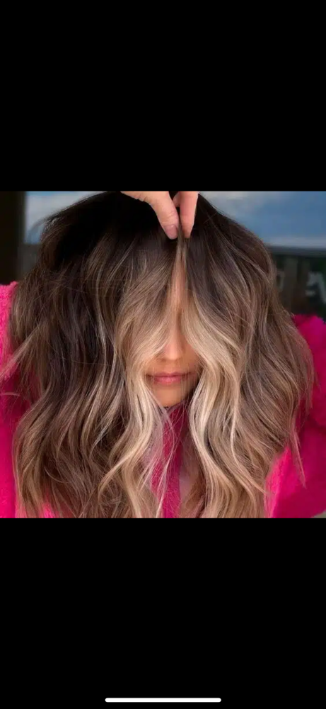 Face Framing Balayage/highlight