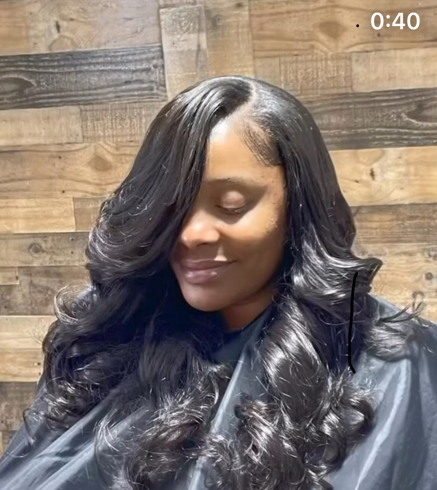Relaxer Touchup For Leave Out Edges
