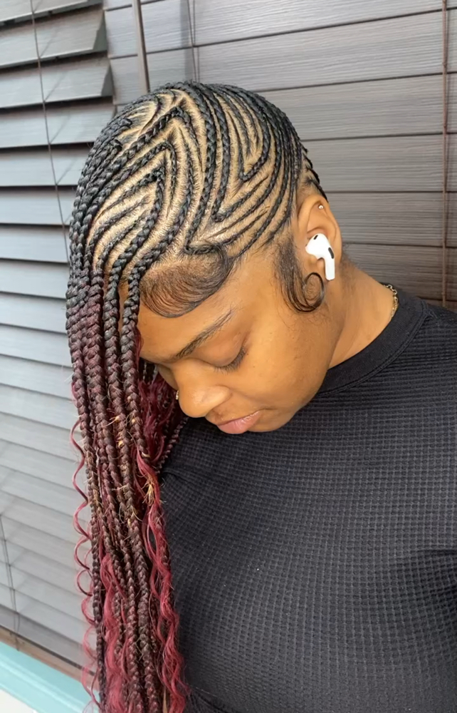 Lemonade Braids at HairByYaya in San Francisco, CA