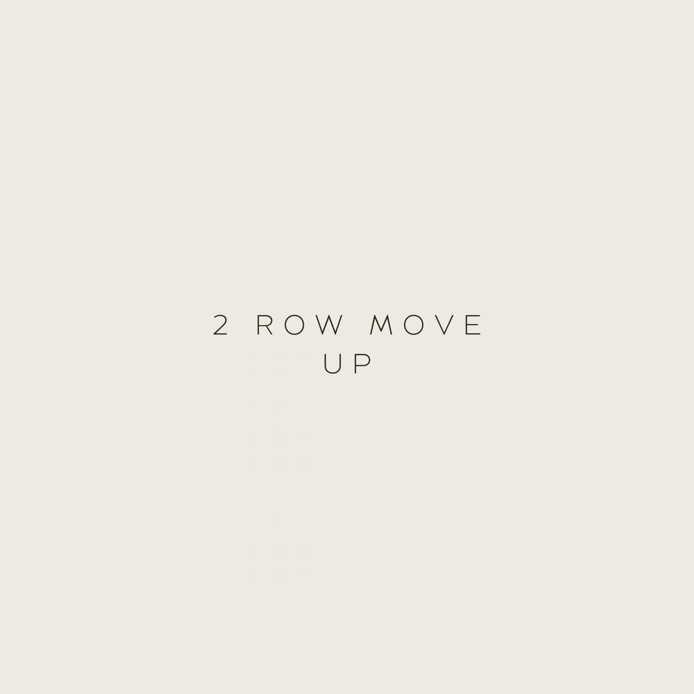 2 Row Move Up at K | K Hair in Bend, OR