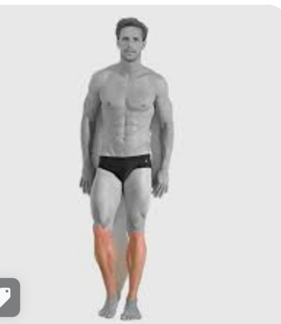 Laser hair half leg men