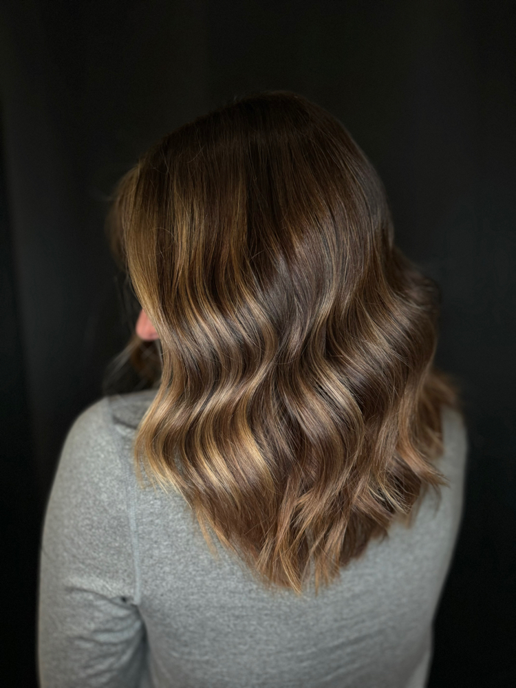 Partial Balayage & Haircut