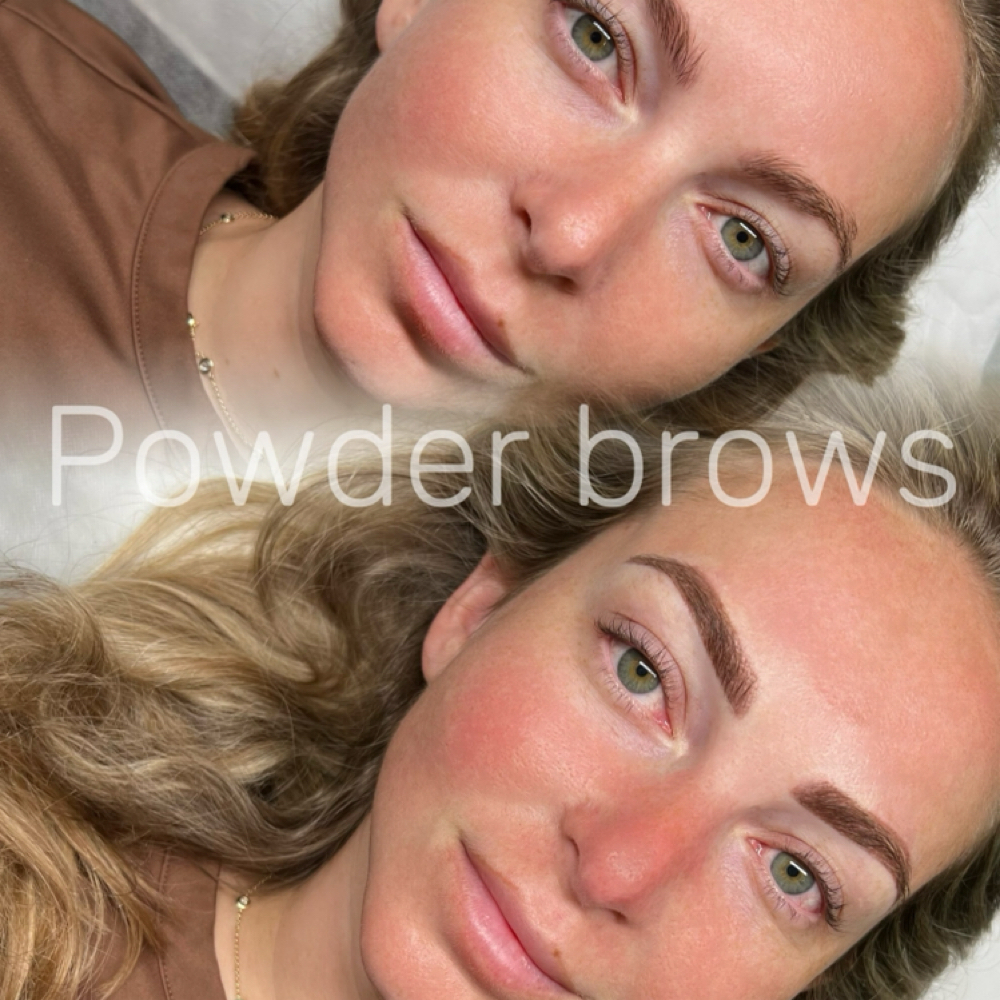Powder Brows 6-12 Month Touch Up at Permanent MakeUp Studio by Laura Valtere in Key west, FL