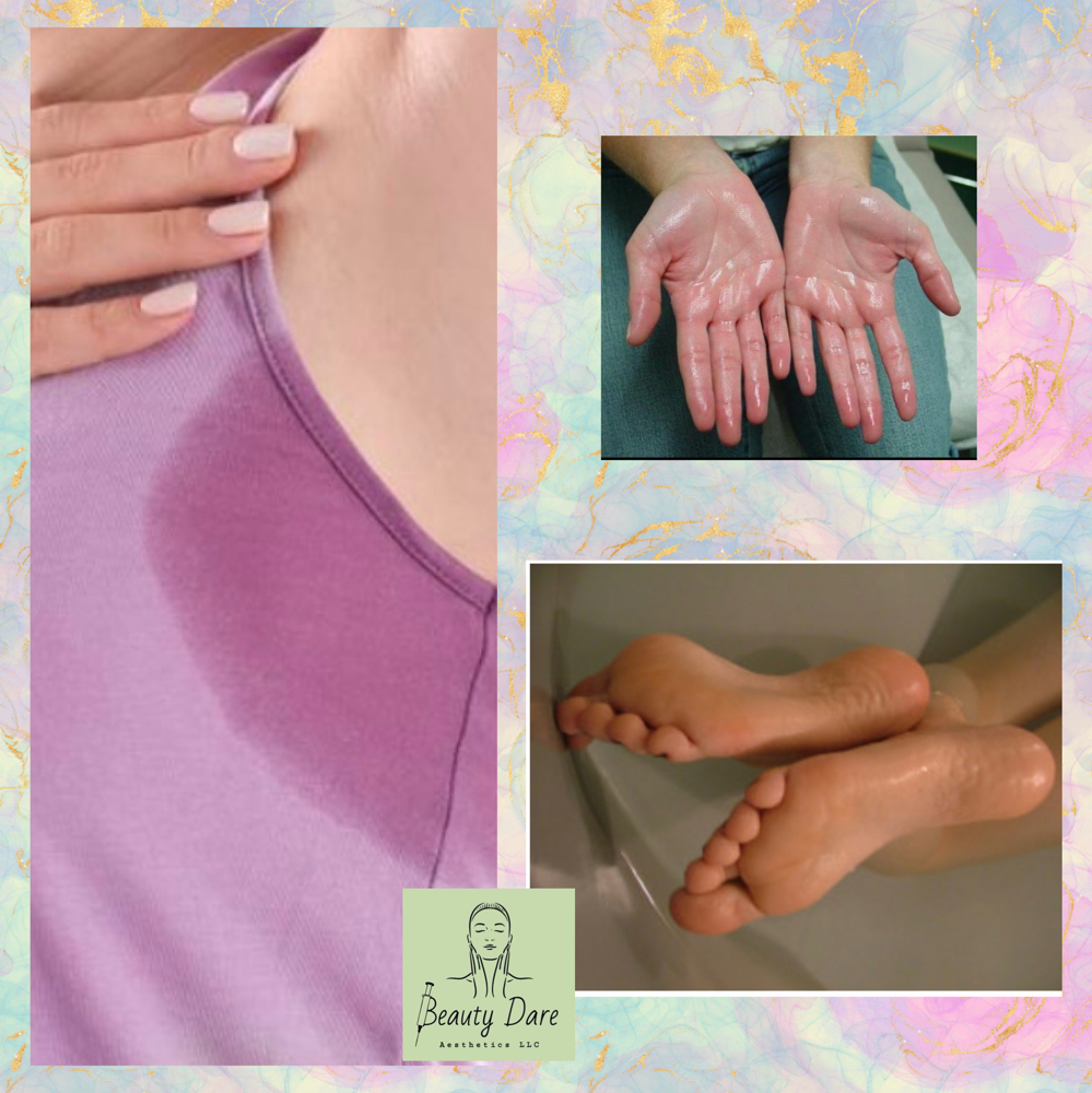 Hyperhidrosis Treatment Per Area