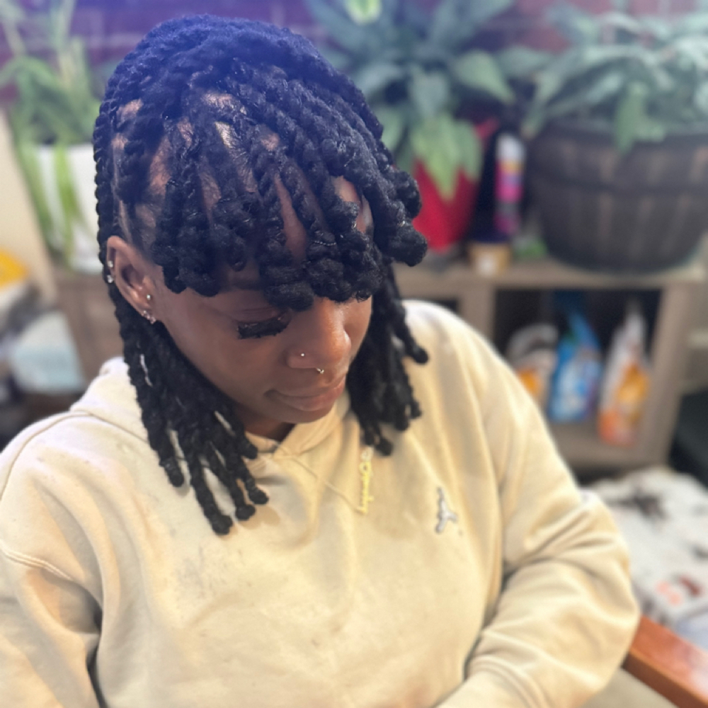 Loc Retwist & Style at Bnatural Hair Studio in Richmond, VA