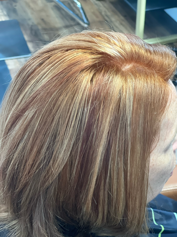 All over color Partial Highlights