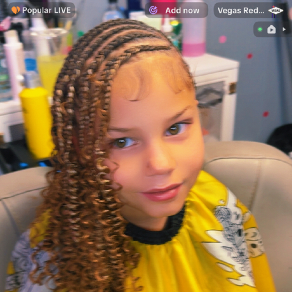 Kids Signature Tribal Twist Set at Lucky Your Hair Salon in Toledo, OH