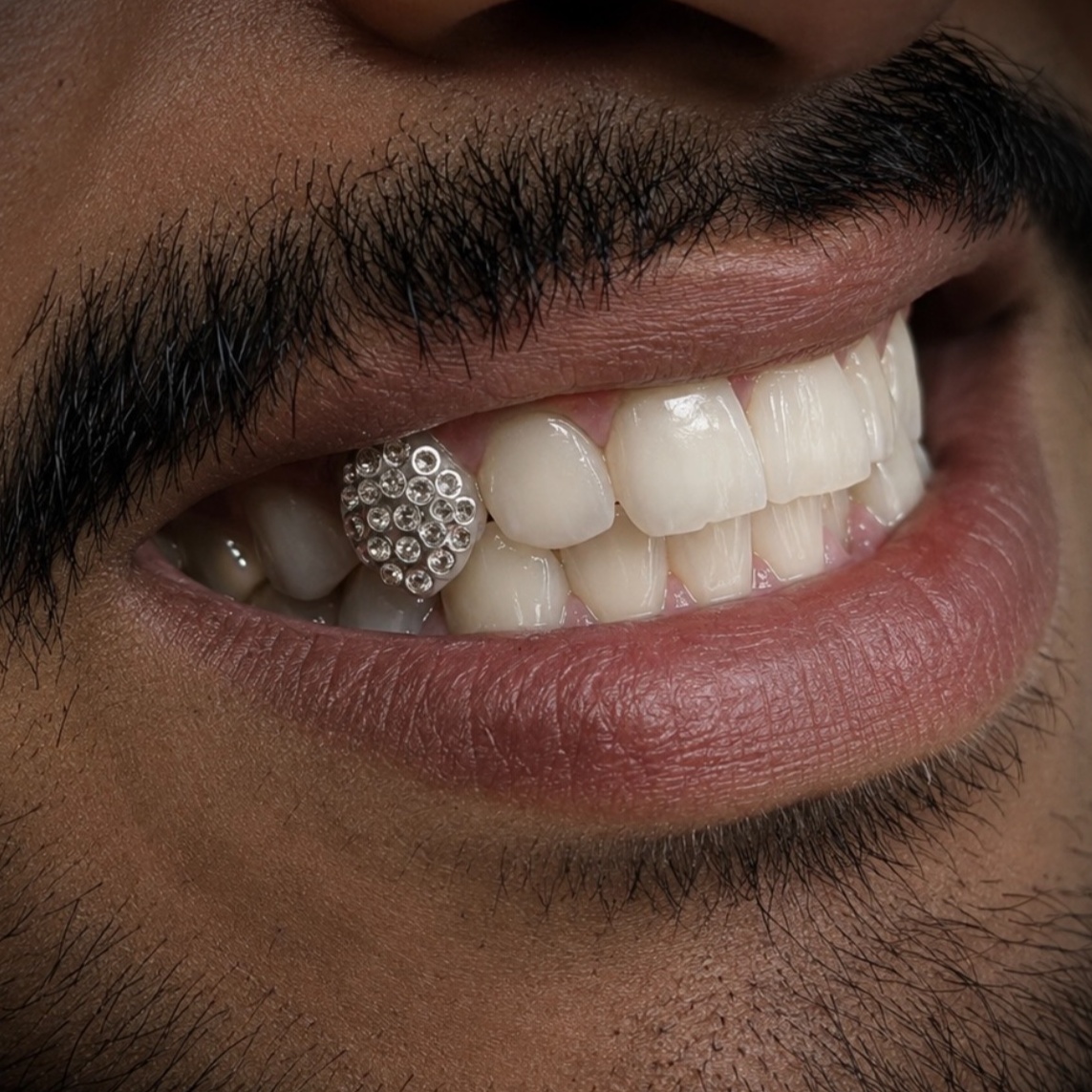 Disco Ball Tooth at Royal Blanc Smiles - Teeth Whitening and Tooth Gems in Charlotte, NC in Charlotte, NC