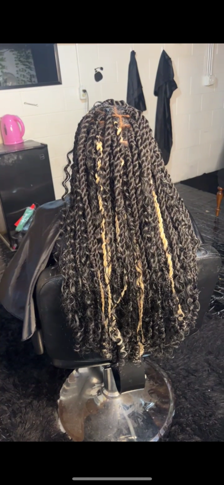 Knotless Singlies Twist Boho