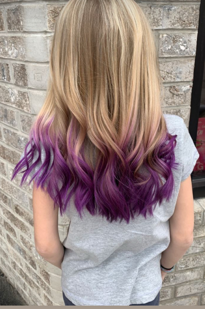 Kids Pop Of Color W/Blowout