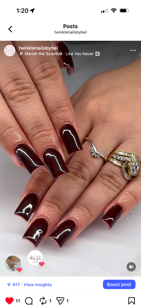 Foreign Refill at Twinklenailsbybel in wimauma, FL