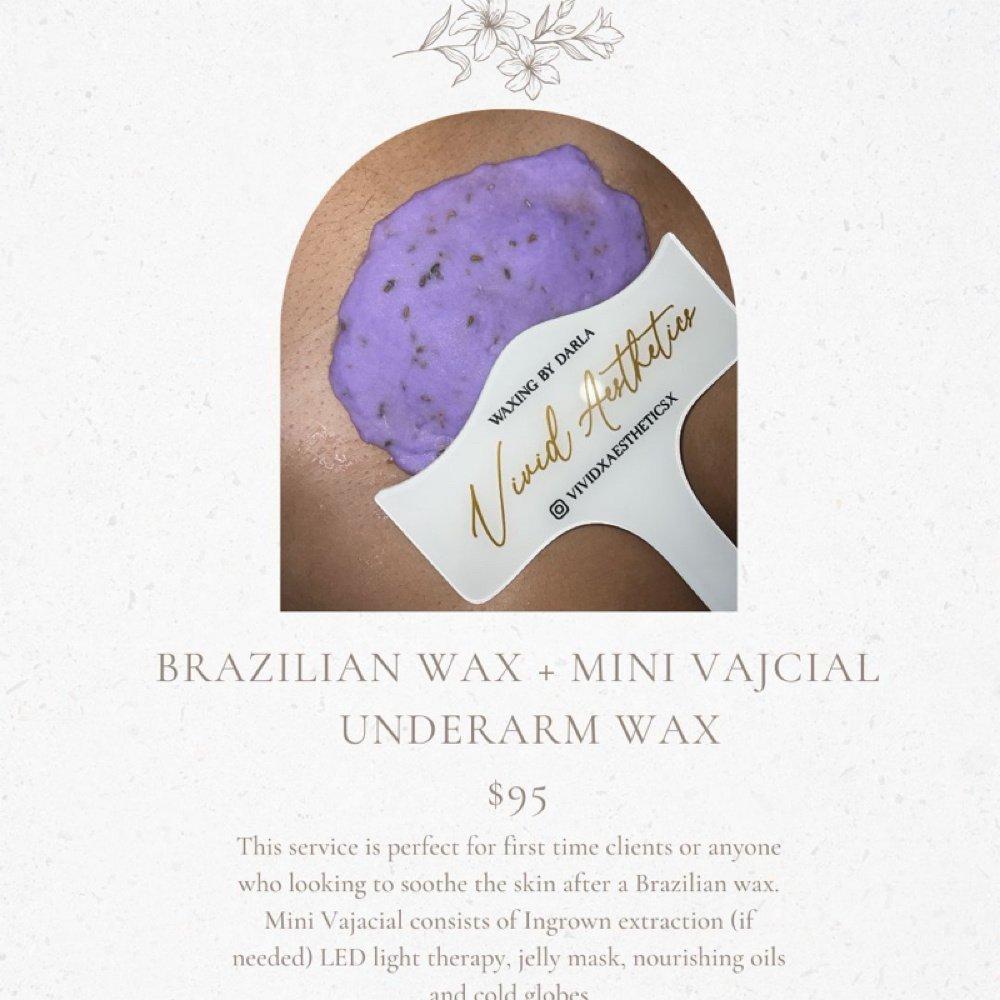 Mini Vajacial brazilian+Underarms at Vivid Aesthetics in Norwalk, CA